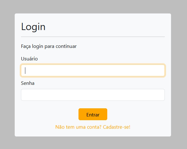 Sistema de Login